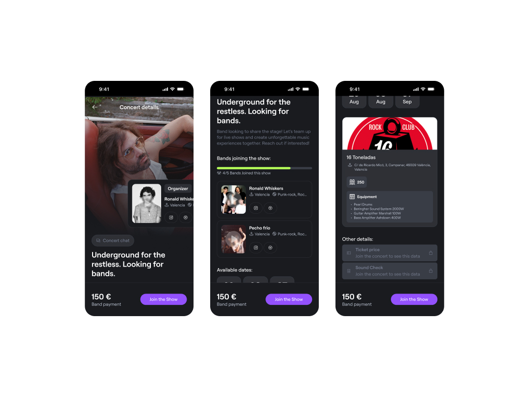 Backstage Joining Flow